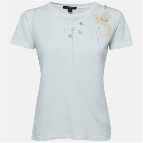 Louis Vuitton White Cotton Short Sleeve T